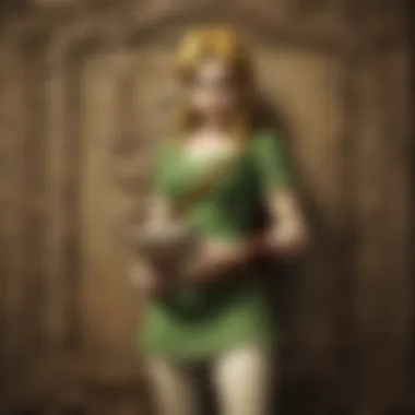 Showcasing Artistic Evolution Artistic evolution showcased through various Zelda game covers
