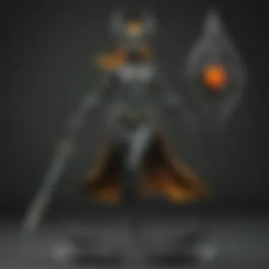 Display of Midna collectible against a thematic backdrop