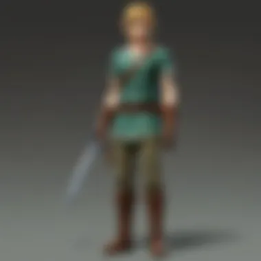 Link's iconic green tunic and pants from The Legend of Zelda