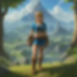 An expansive view of Hyrule showcasing new regions introduced in the expansion