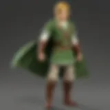 Link's iconic green tunic and cap