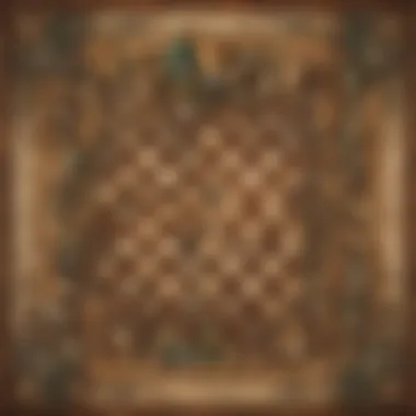 Chessboard Featuring Zelda Characters A chessboard with intricate pieces representing characters from the Legend of Zelda