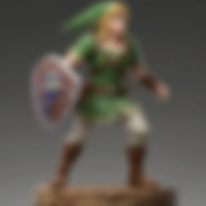 An action scene from Super Smash Bros. featuring Zelda characters in combat