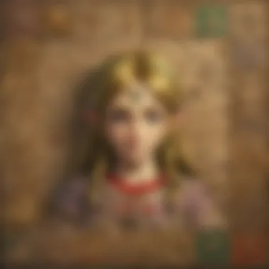 Different types of Zelda puzzles displayed in a visually appealing layout