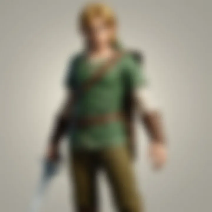 Character evolution of Link throughout the series