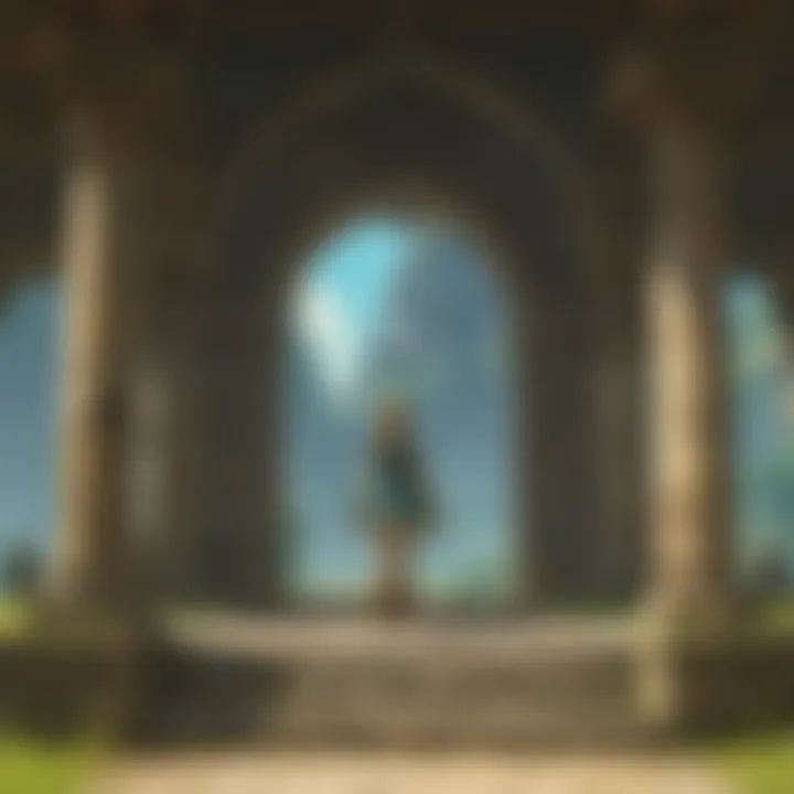 Stunning artistic design of a shrine