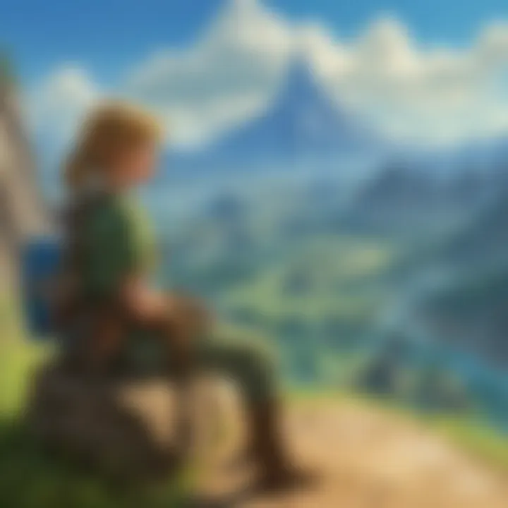 Player strategizing in Breath of the Wild
