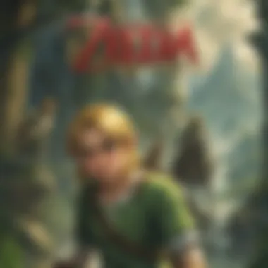 Cover art of a popular Legend of Zelda graphic novel