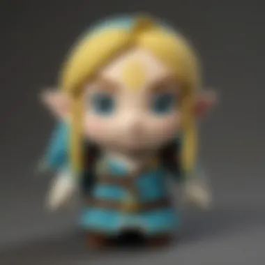 Exquisite craftsmanship of Zelda plush figurines