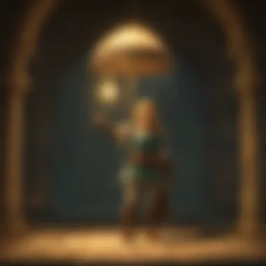 Symbolic representation of hope and guidance in Hyrule