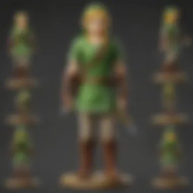 Historical timeline of the amiibo series in relation to Zelda games