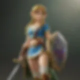 Power tag amiibo in action during gameplay