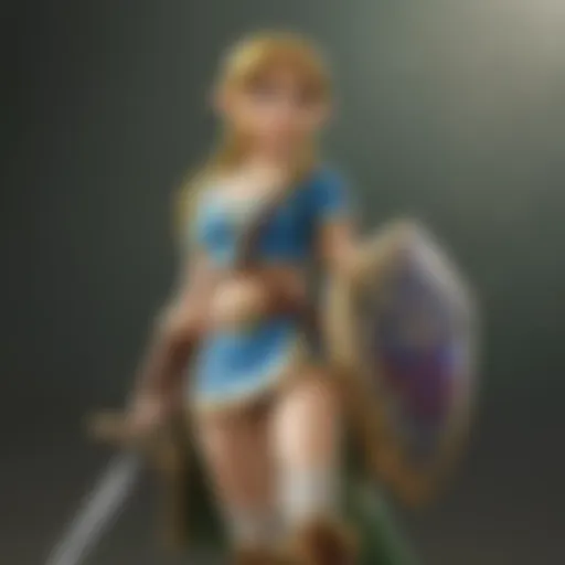 Power tag amiibo in action during gameplay