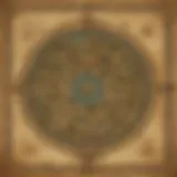 A detailed map of Hyrule showcasing various regions and landmarks