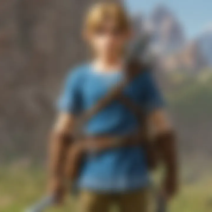 Link showcasing new gameplay mechanics and abilities