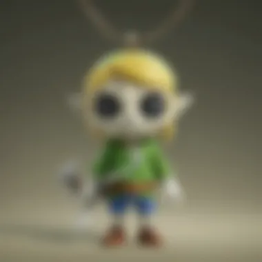 Link wearing the Skull Necklace while exploring the vibrant world of The Wind Waker.