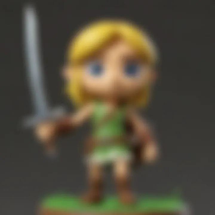 Comparison of Windwaker amiibo with other Zelda amiibo figures