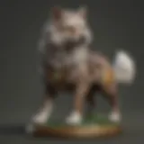 Wolf Amiibo showcasing its intricate design and detailing