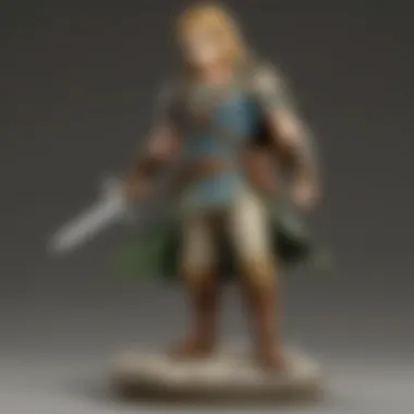 Display of various Zelda Amiibo, highlighting their collectible nature