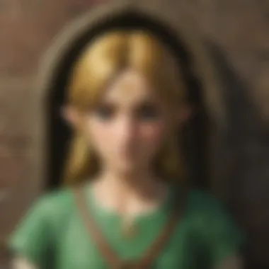 Detailed close-up of features from the Zelda Collector's Edition