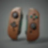 Zelda Joy-Con grip showcasing ergonomic design and comfort