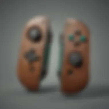 Zelda Joy-Con grip showcasing ergonomic design and comfort