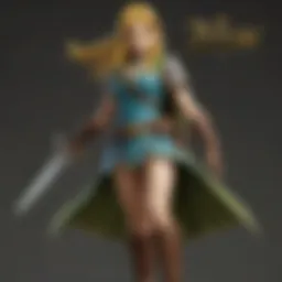 Iconic characters from the Warriors of Hyrule series