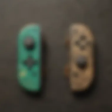 Joy-Cons in action during gameplay