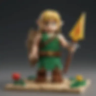 Concept art of future Legend of Zelda Lego sets planned for release