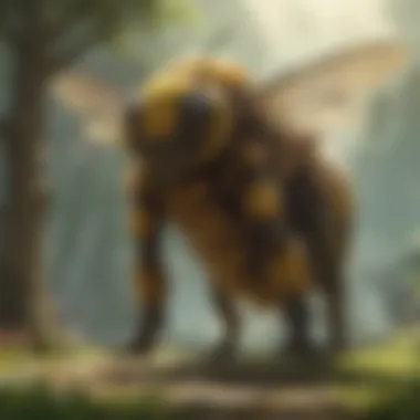 Giant Bee Ecosystem Harmony in Hyrule