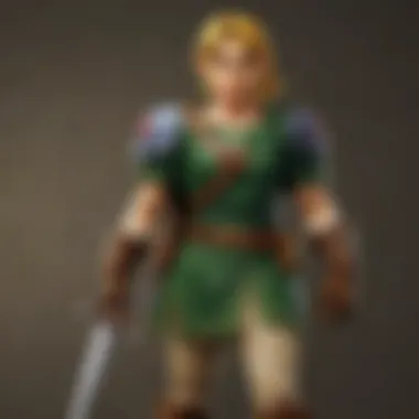 Character selection screen in Ocarina of Time