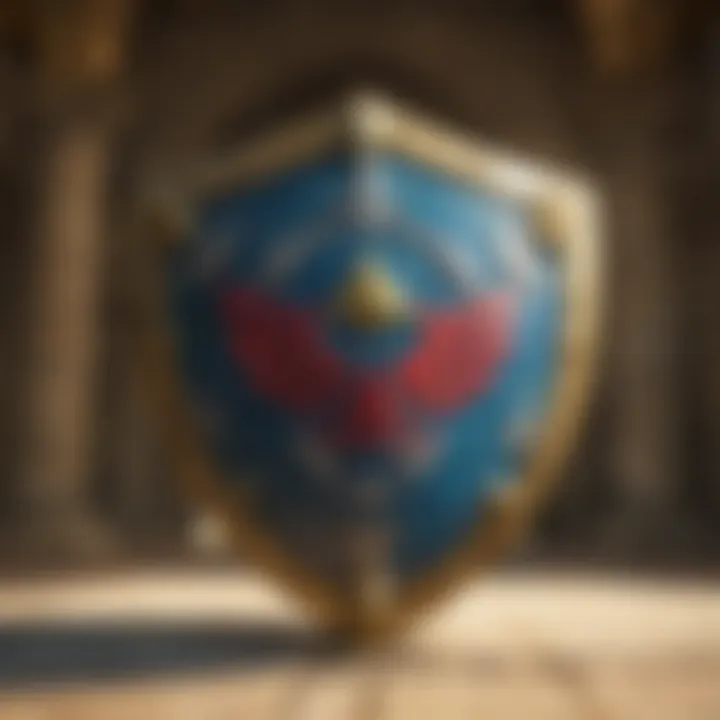 Hylian Shield in Temple of Time