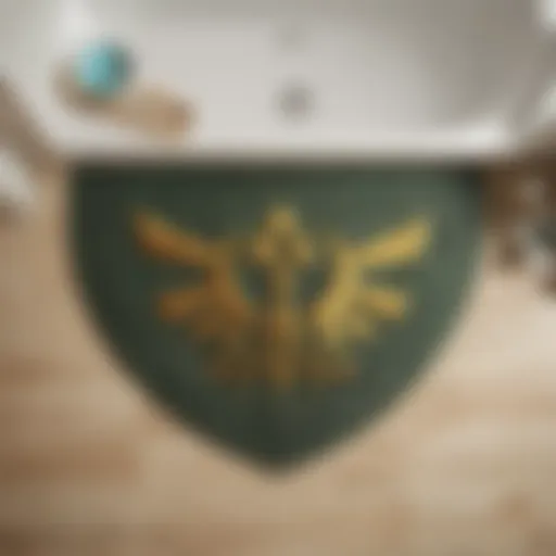 Hyrule Crest Bath Mat