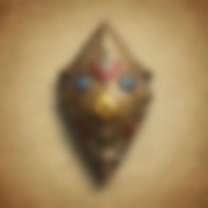 An artistic representation of various ocarina designs and styles.