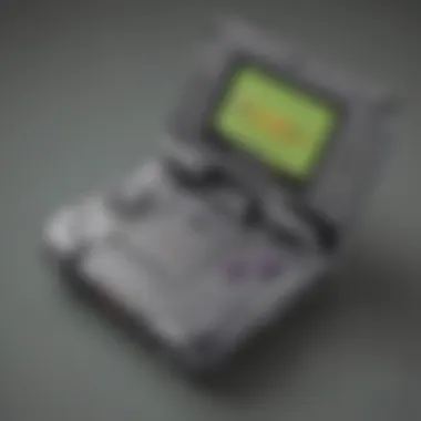 Innovative Gameboy Advance SP foldable design