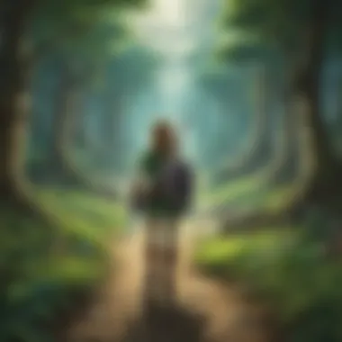 The Narrative Depth of The Legend of Zelda Series Artistic representation of Zelda's narrative depth