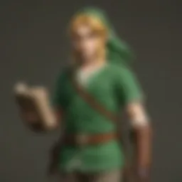 A collection of Legend of Zelda book covers showcasing various adaptations.
