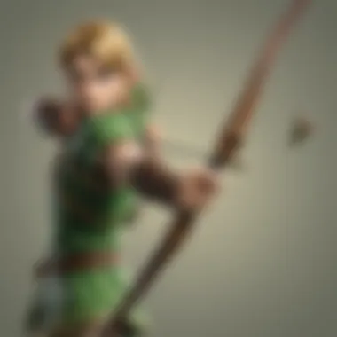 Link's Bow and Arrow - Precision and Strategy