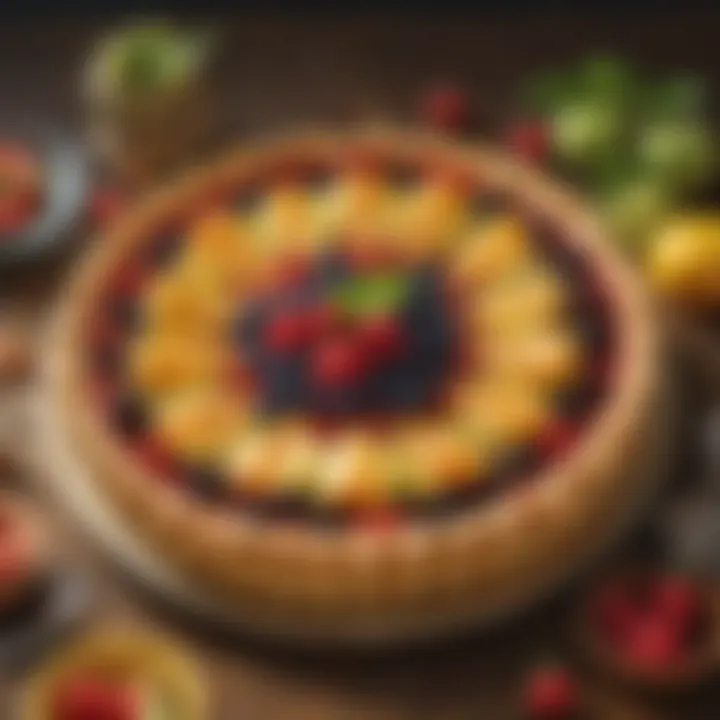 Hyrulean Fruit Tart Illustration