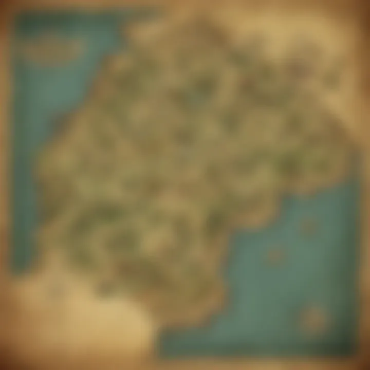 Evolution of Zelda map designs showcased side by side
