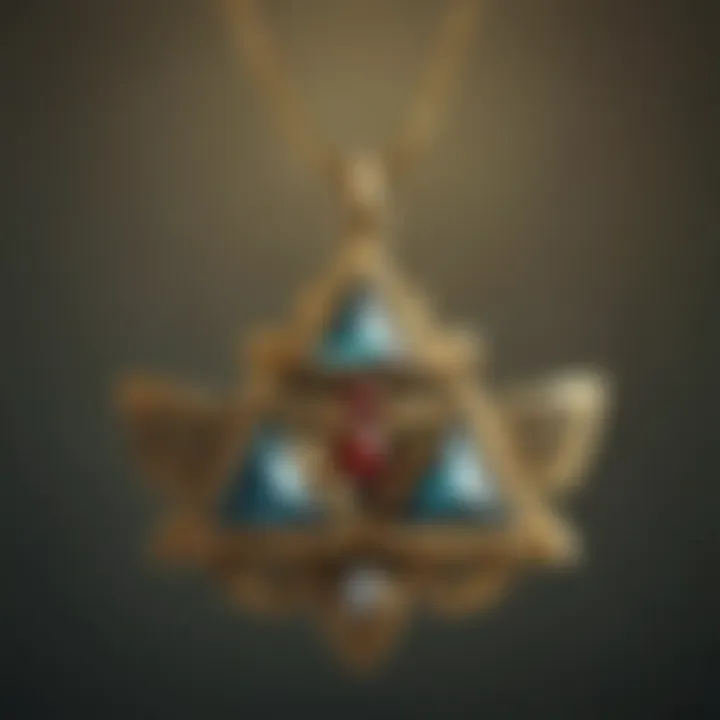 Enchanted Triforce Necklace