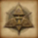 Mystical Triforce Symbol