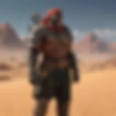 Ganondorf overlooking the vast desert