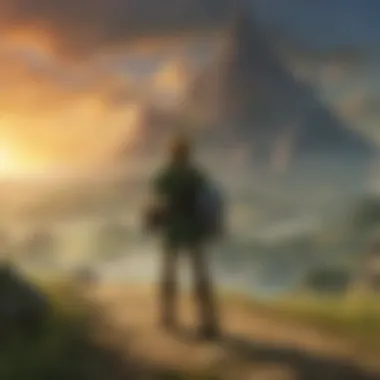 Artistic Visualization of Link's Heroic Journey