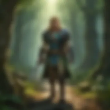 Sentinel of the Enchanted Pathway Ethereal Guardian of the Passage