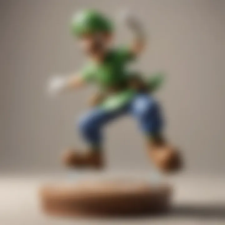 Luigi Amiibo Unleashing Special Move