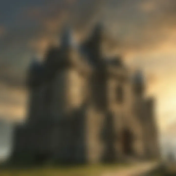 Majestic Castle of Twilight Realm