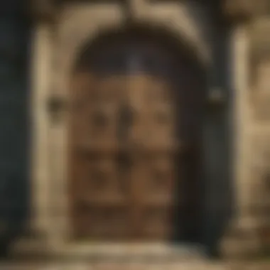 Majestic Doorway of Intrigue