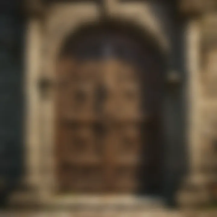 Majestic Doorway of Intrigue