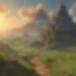 Majestic Hyrule Landscape